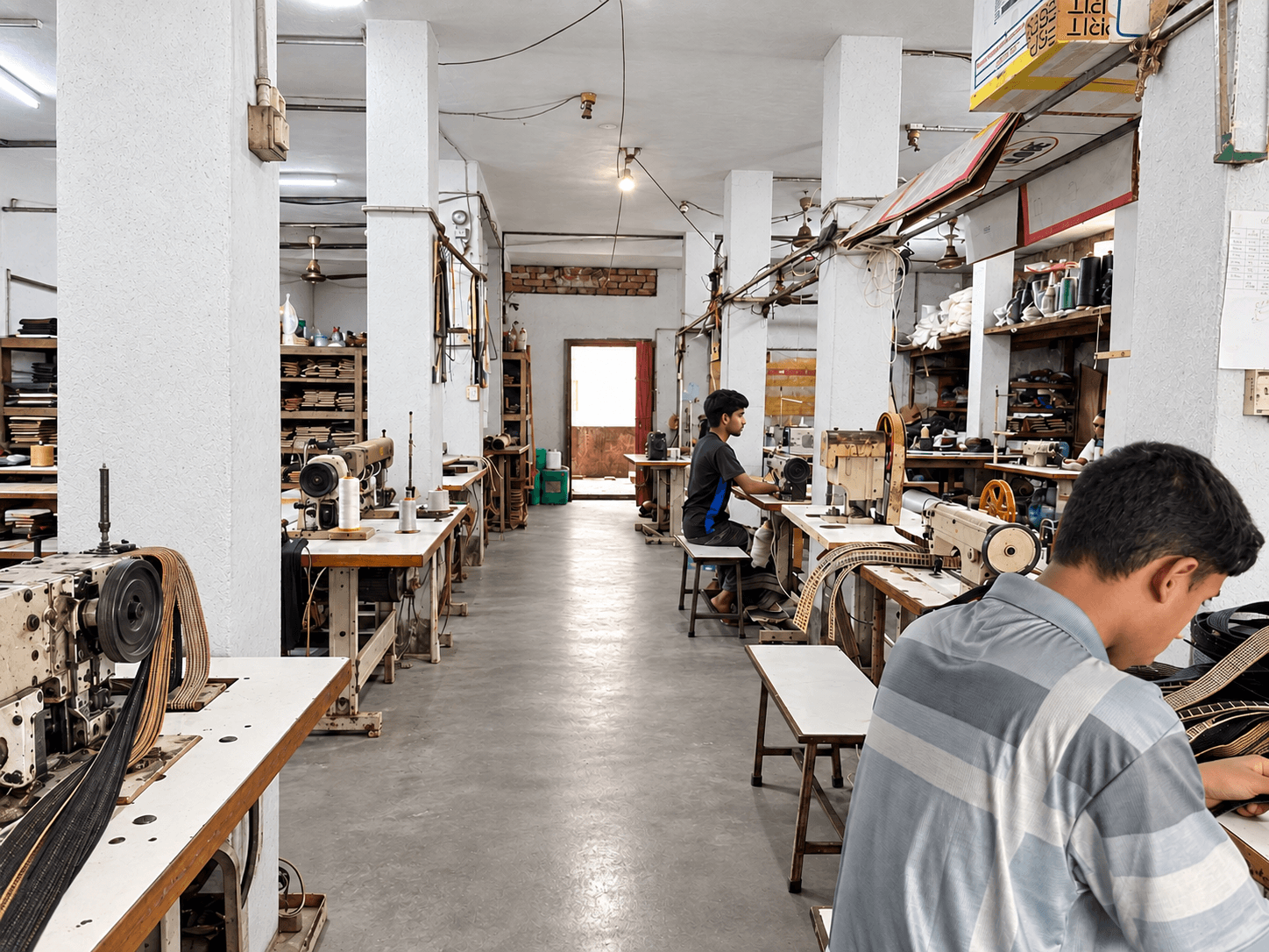 Tuba Trims garment trims production floor — Dhaka, Bangladesh